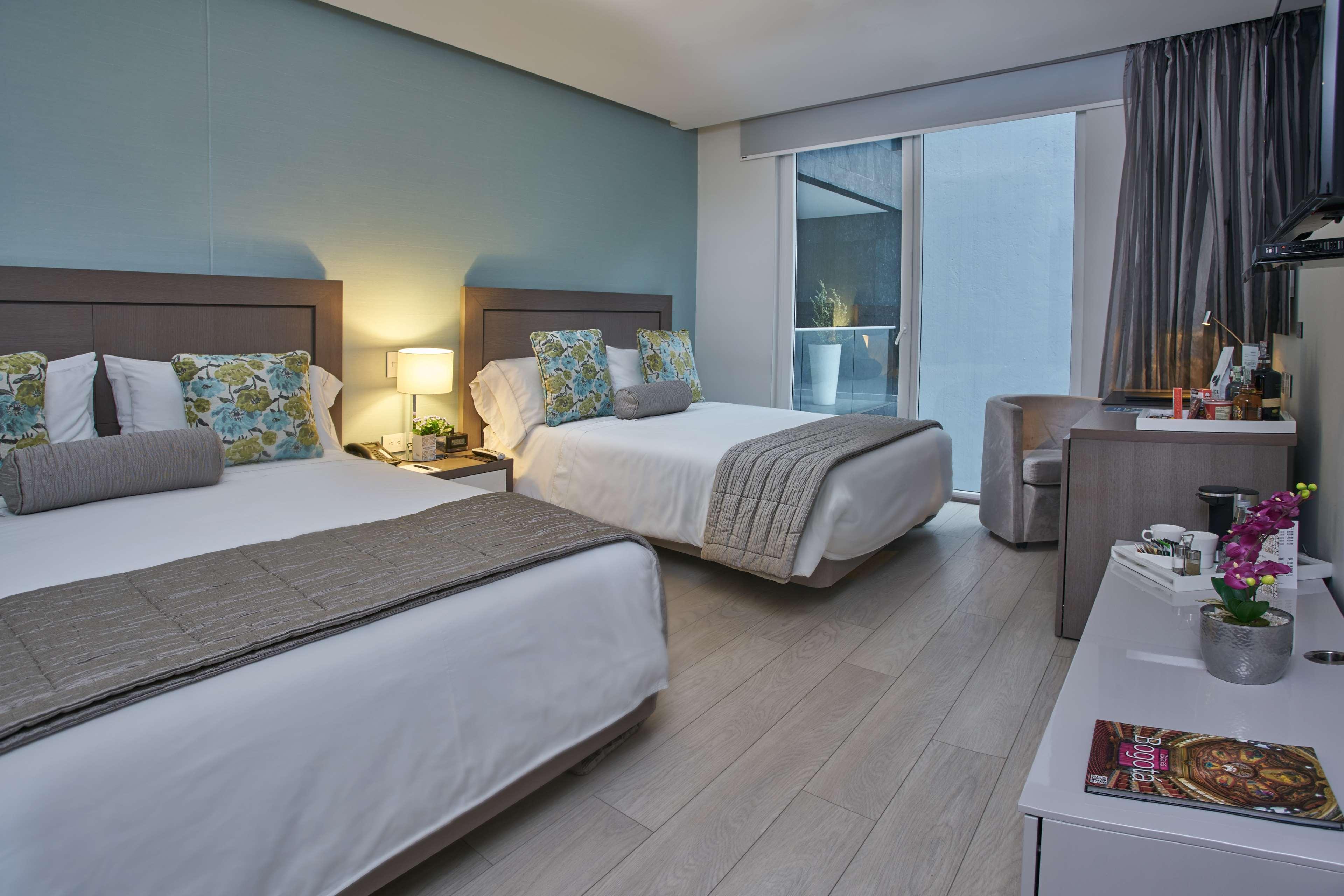 Hotel 100 Luxury Suites By Preferred بوغوتا المظهر الخارجي الصورة Deluxe Room
